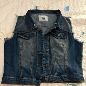 Y2K Denim Vest